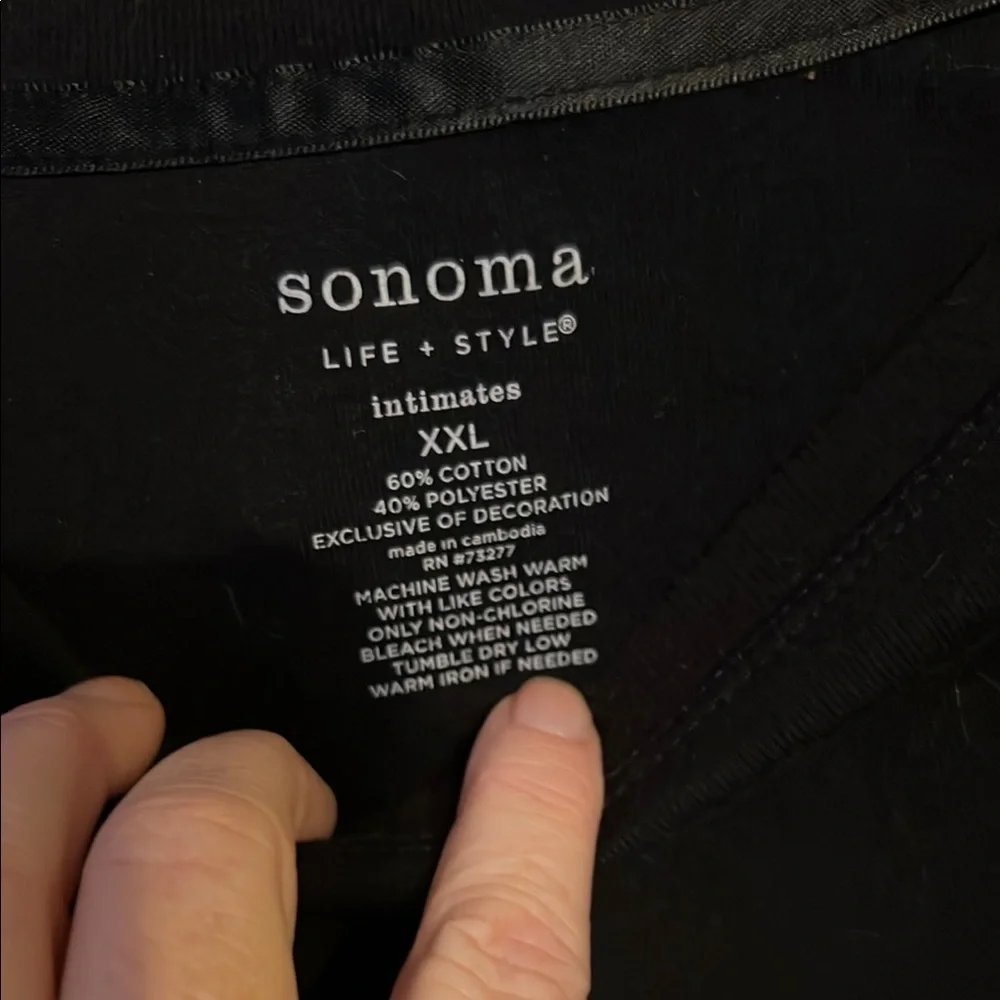 Sonoma Black Long Sleeve Tee - Picture 2 of 3